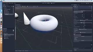 I study Godot -  Constructive Solid Geometry (CSG) Primitives Overview