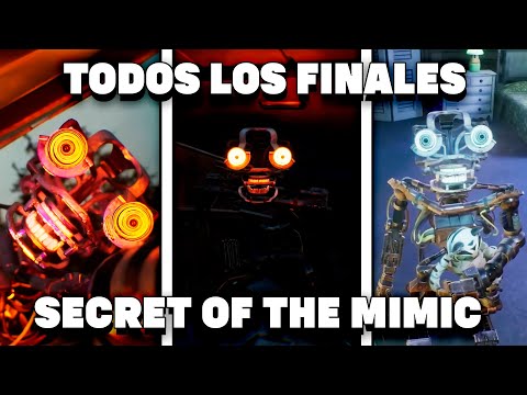 How to GET ALL the ENDINGS in FNAF SECRET OF THE MIMIC