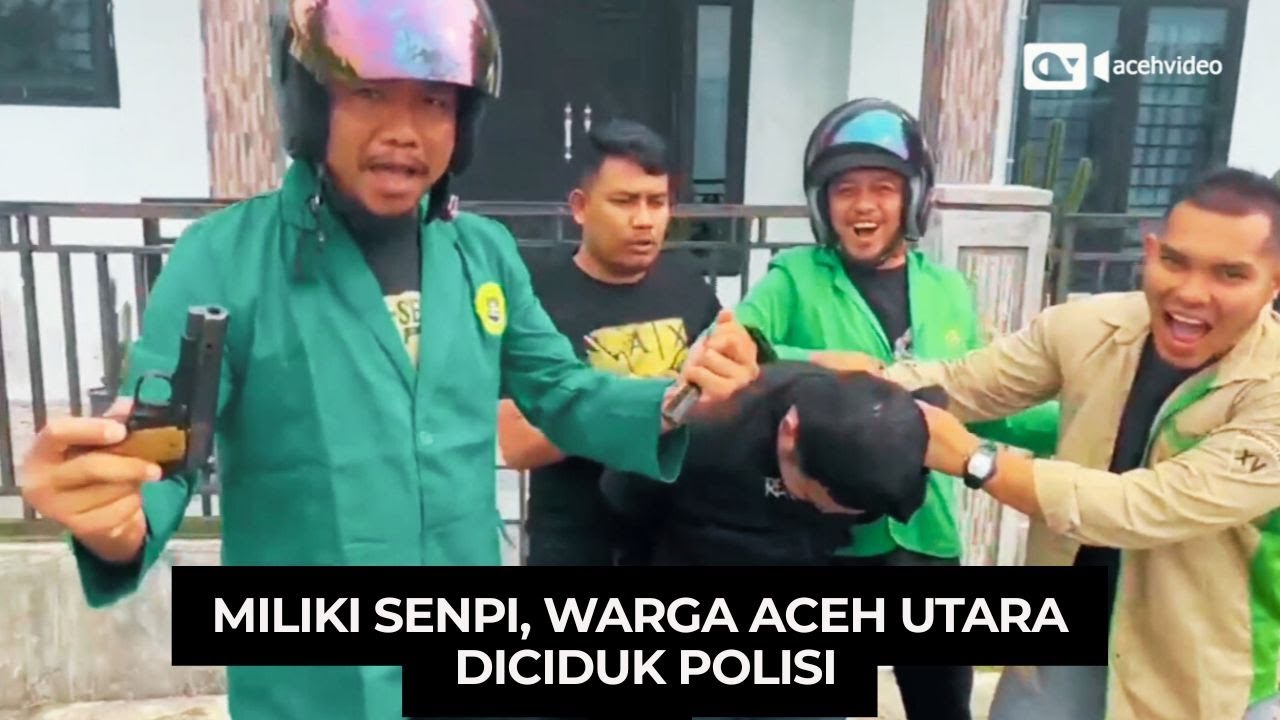 Polisi di Aceh Utara Tangkap  Pemilik Senjata Api Ilegal
