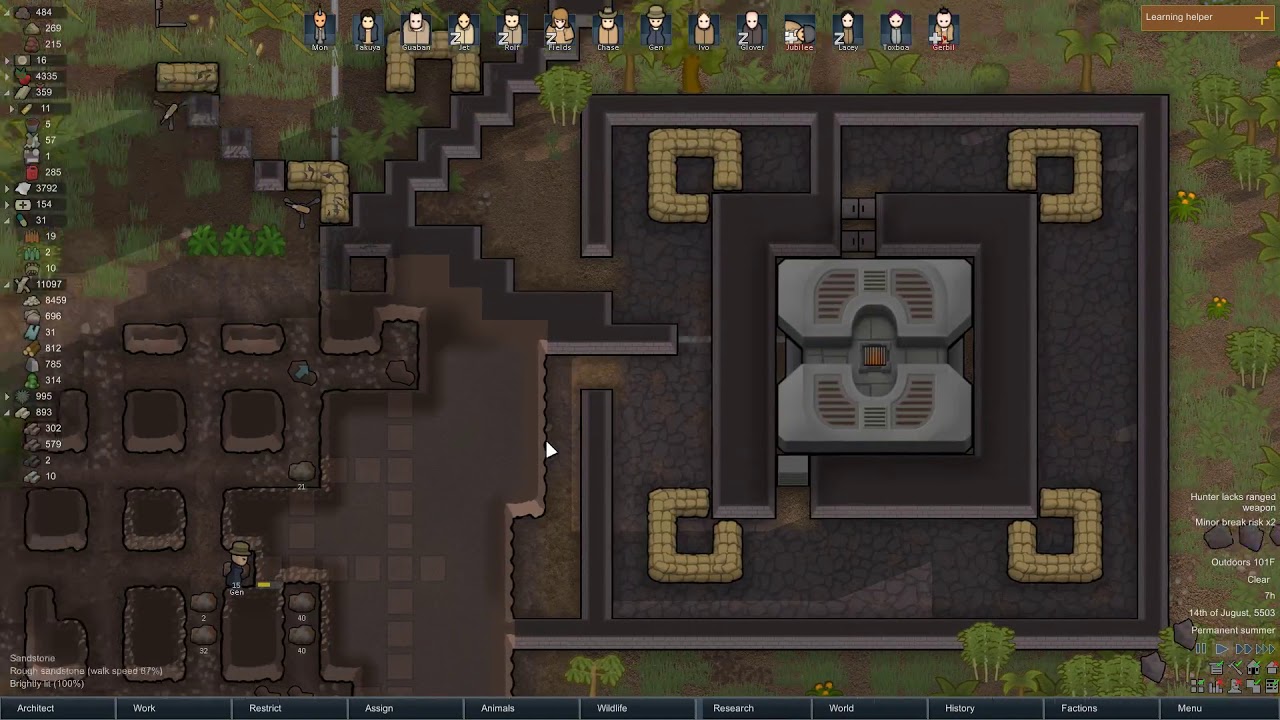 Rimworld Tropical Rainforest Playthrough #30 - YouTube