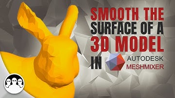 How to smooth the surfaces of STL models with Meshmixer