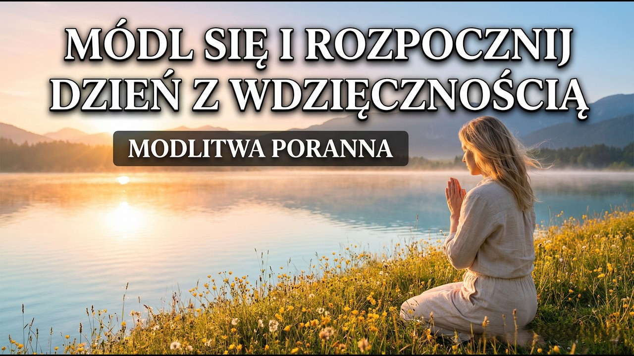 Ta poranna modlitwa napełni Cię pokojem i wdzięcznością | Zacznij dzień z Bogiem