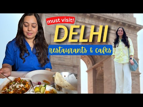 BEST Restaurants in Delhi - CP (Connaught Place mostly) & Famous Cafes *worth a visit* | Delhi Food