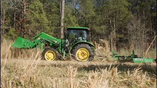John Deere 5E Utility Tractor with 0% for 72 - Sloan Implement