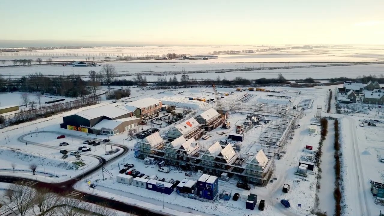Waterrijk Oosthuizen in de sneeuw, 6 januari 2026