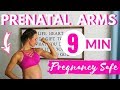 9 Minute Prenatal Arm Workout | 1st, 2nd, and 3rd Trimester of Pregnancy