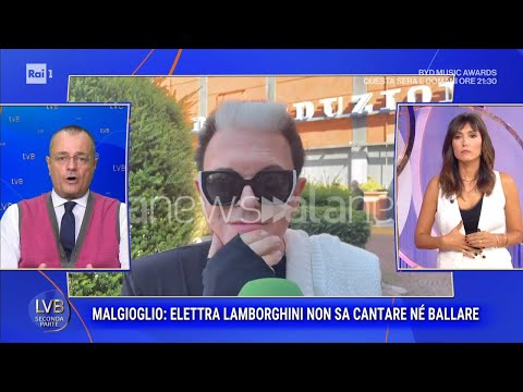 Malgioglio vs. Elettra Lamborghini: "She can't sing or dance" - La volta buona 09/18/2026