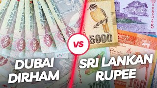 How much 1 Dubai Dirham rate in Sri Lankan Rupee  | Dubai dirham rate in Sri Lanka today