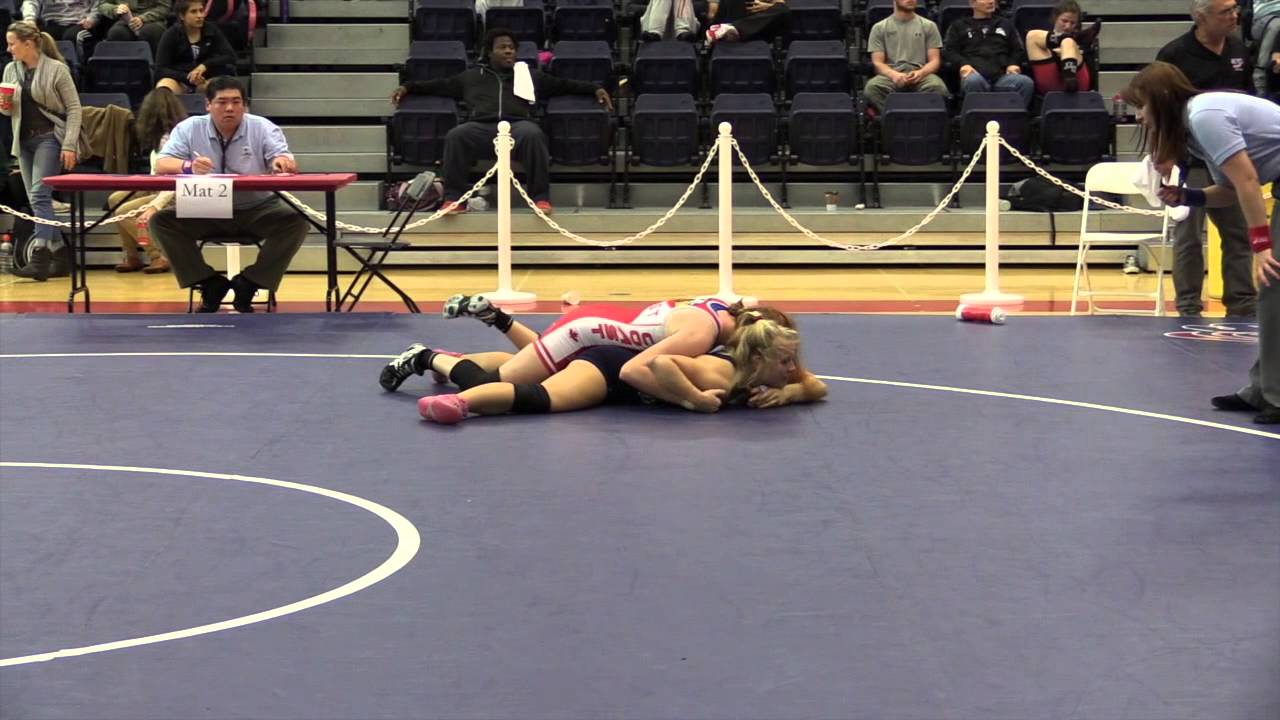 2015 SFU Invitational: 58 kg Sara Brinkac vs. Abby Chafur