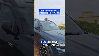 Dacia Bigster : la meilleure DACIA interdite en FRANCE
