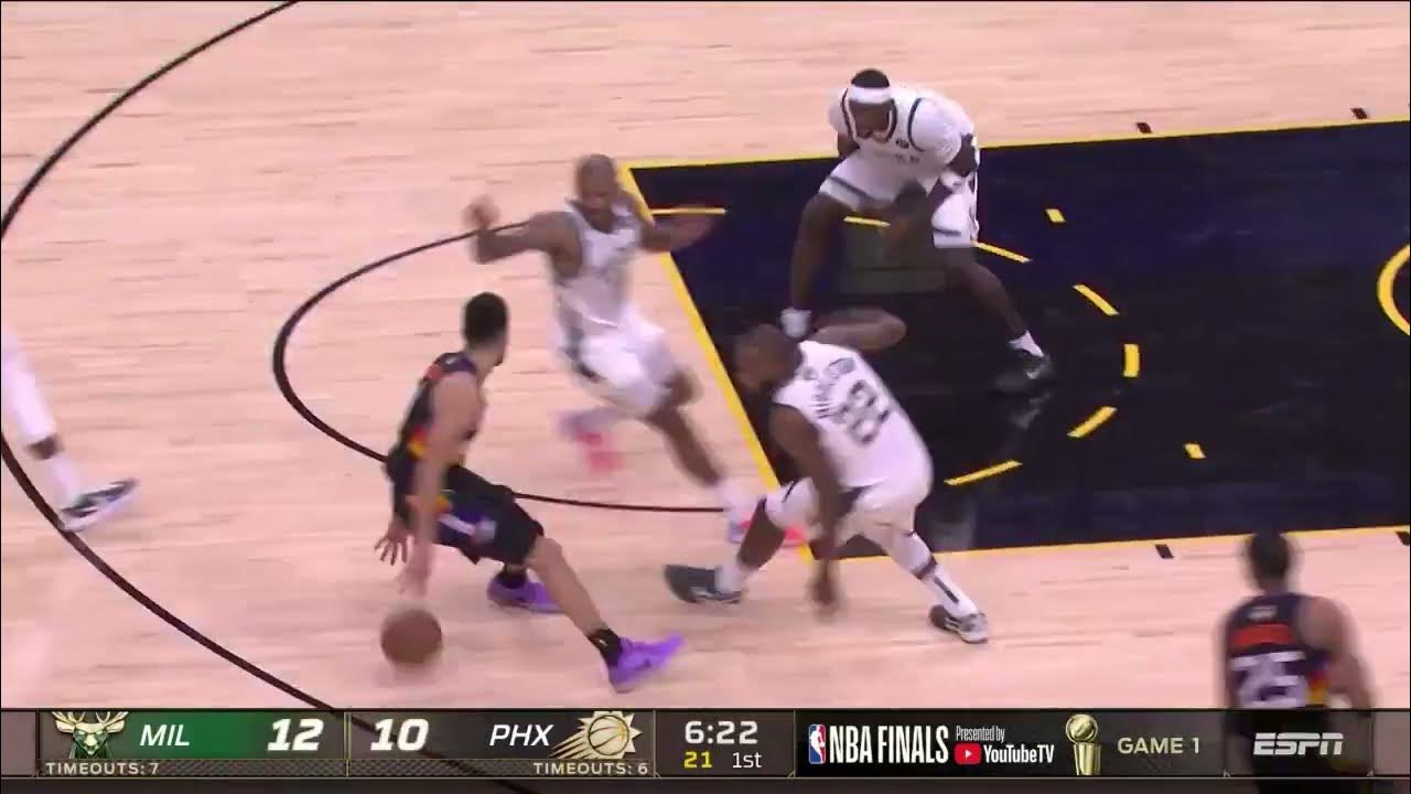 Devin Booker Best Plays of game 1 of NBA Finals! Suns Vs Bucks Game 1