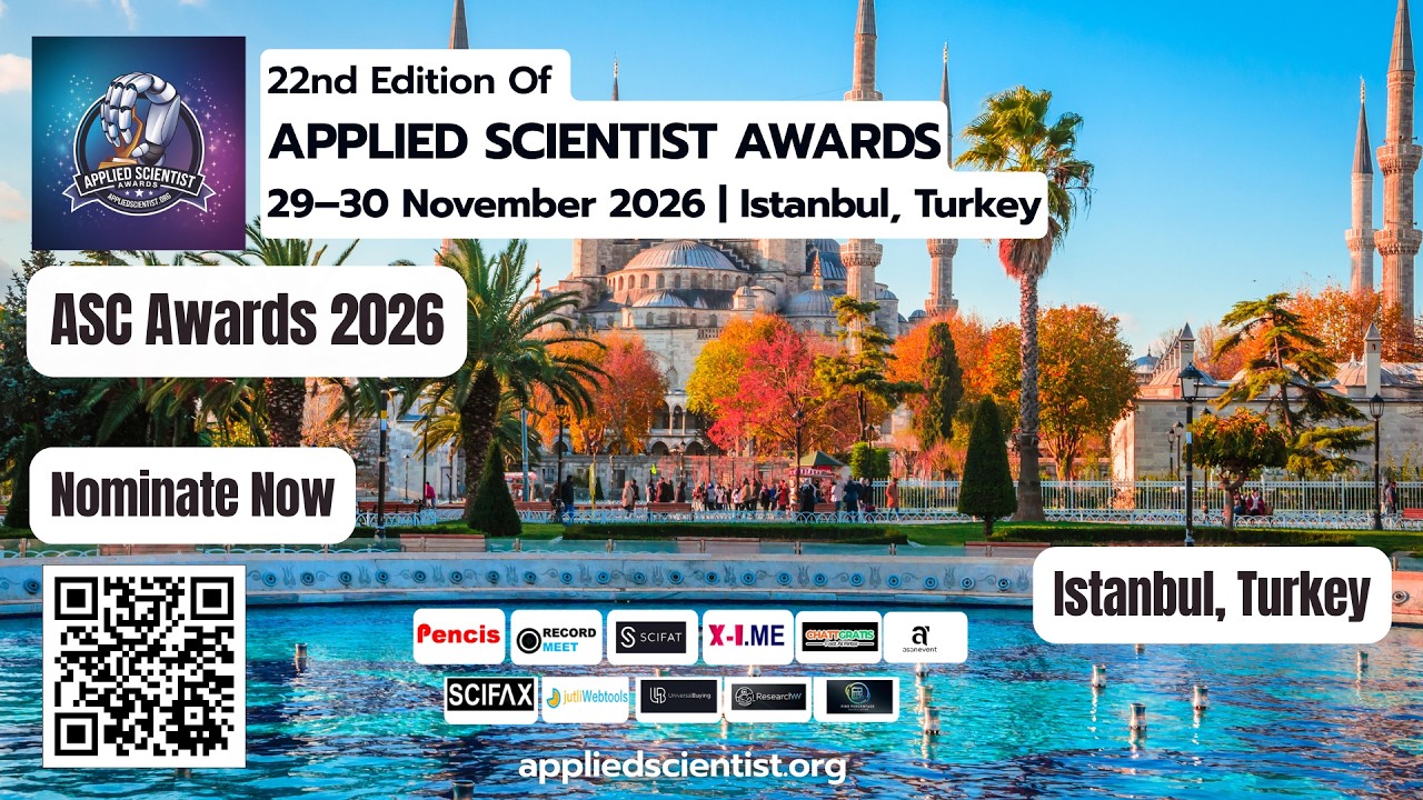 🏆 ASC Awards 2026 – 22nd Edition is Coming to Istanbul! 🇹🇷 #worldresearchawards #appliedscientist