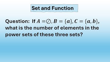 Understanding Power Sets: Calculating Elements in Power Sets