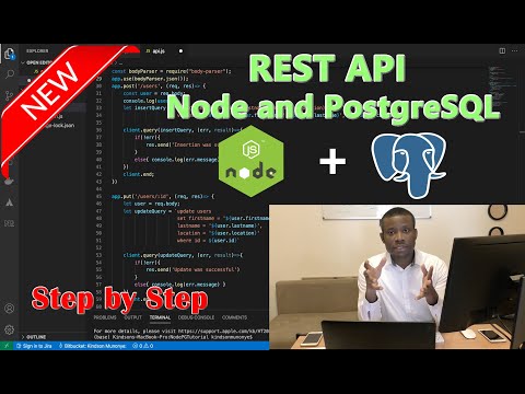 How to Build a REST API with Node.js and PostgreSQL -  Complete Step by Step Tutorial for Beginners