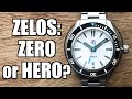 My First Zelos! Is It A Winner?? Swordfish 40mm Titanium Frost Automatic - Perth WAtch #410