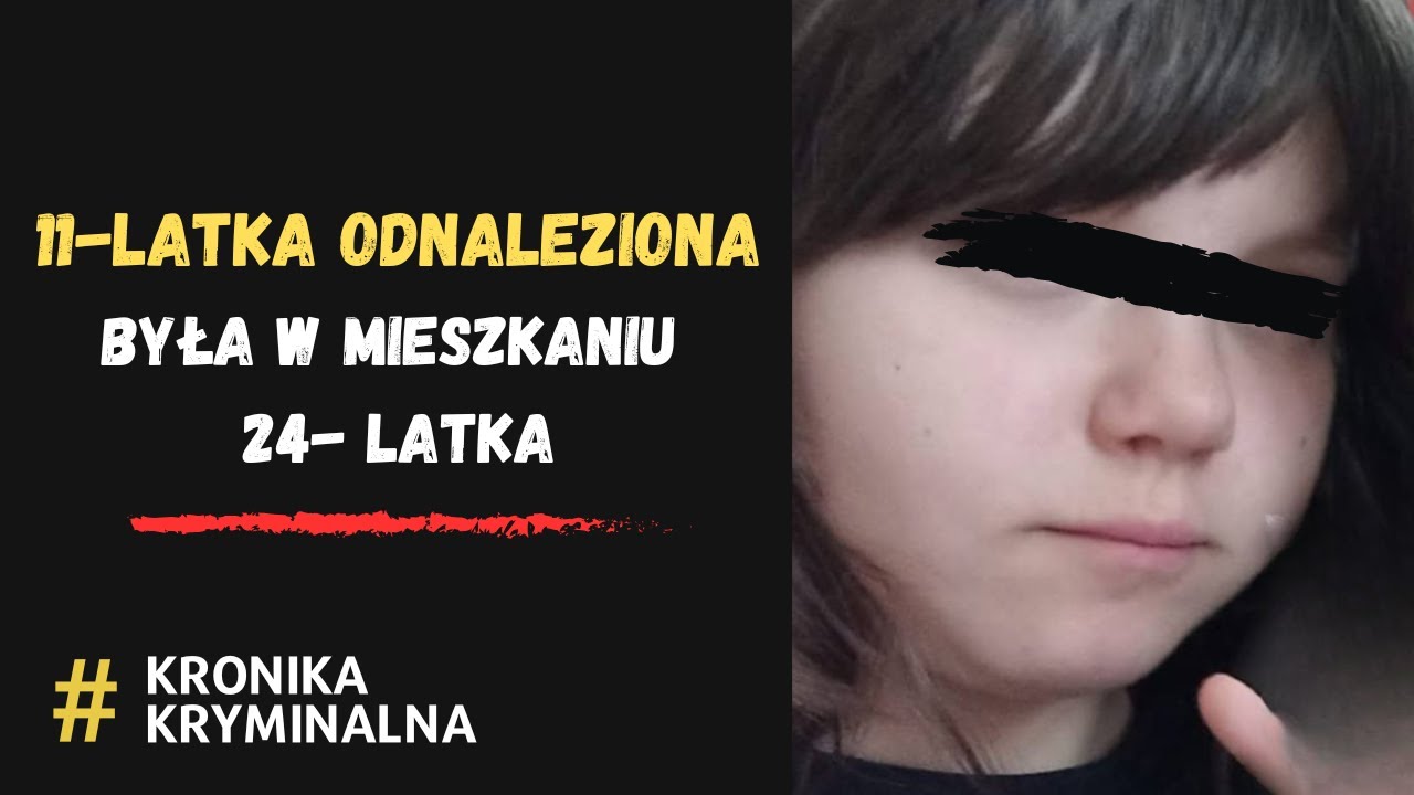 11-letnia Patrycja odnaleziona! Była 70 km od domu! | Kronika Kryminalna