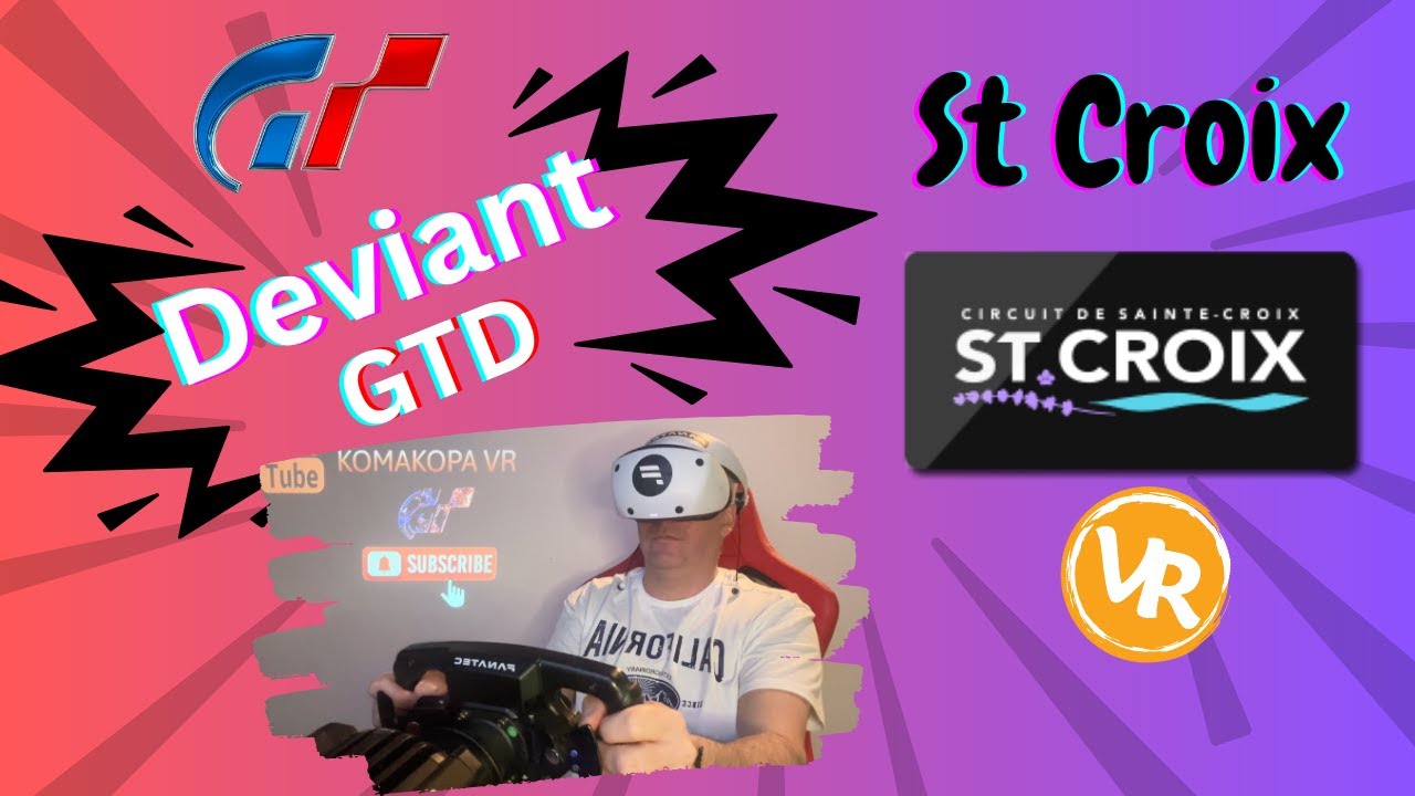 GT7 VR live stream | full VR immersion, full speed | Deviant | St Croix ...