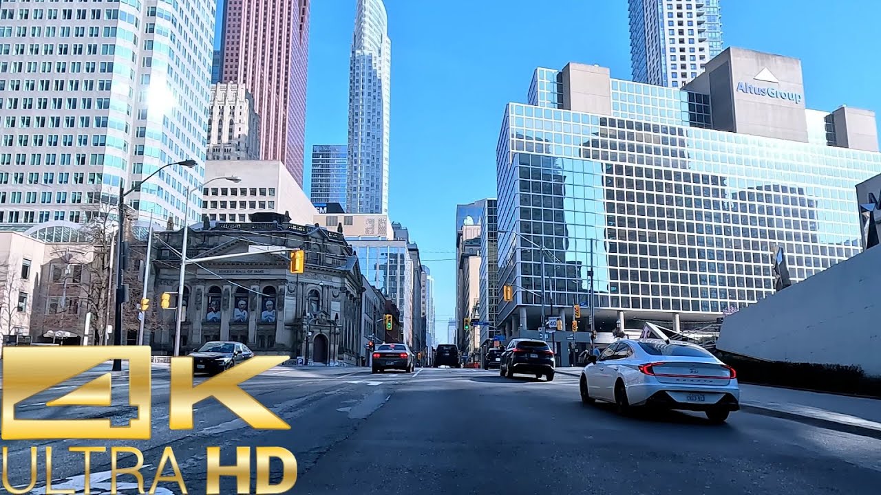Driving in 4k - Toronto and GTA - "The Longest Street in the World ...