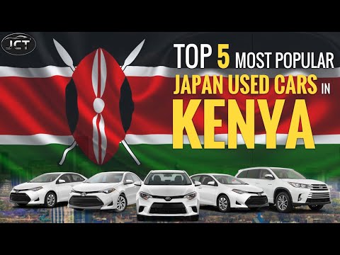 TOP 5 MOST POPULAR JAPAN USED CARS IN KENYA-2021