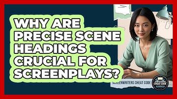 Why Are Precise Scene Headings Crucial For Screenplays? - Screenwriter