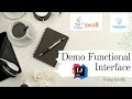 IntelliJ IDEA Create a functional interface with Alt + Enter #intellij #functionalinterface #java8