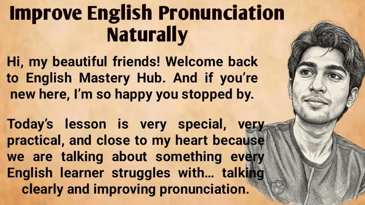 Improve English Pronunciation Naturally / Speak Clearly & Confidently /Stop Speaking Unclear English