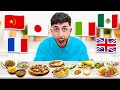 Eating Different Foods from Around the World! 🌍