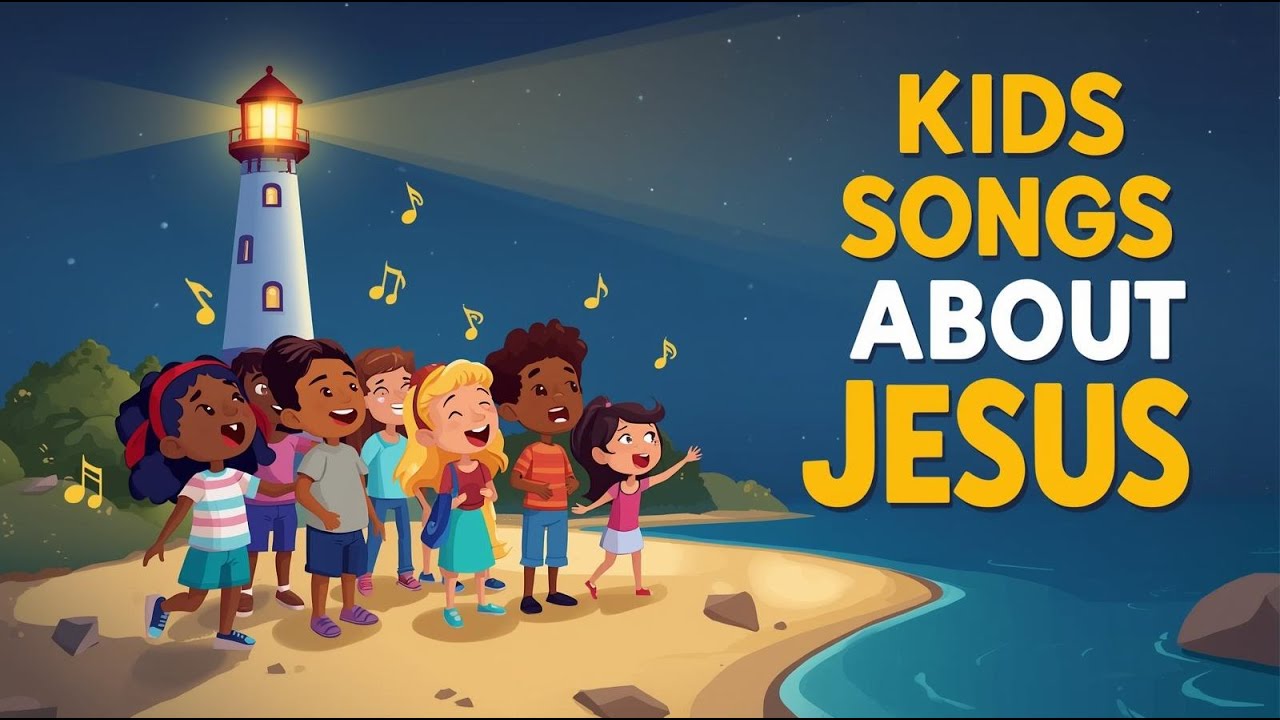Joyful Kids Songs About Jesus | Sunday School Worship Music for ...