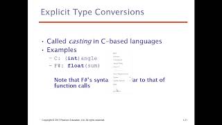 Expressions and Statements