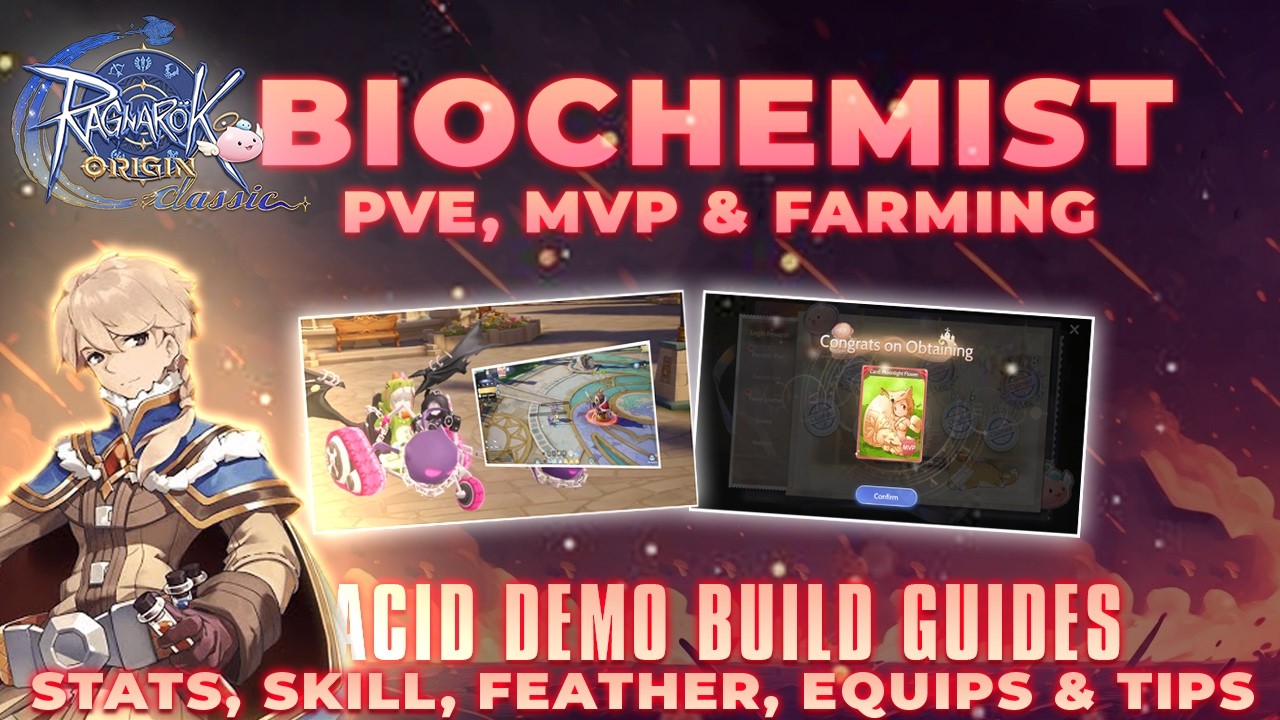 ACID DEMO BUILD BIOCHEMIST: Stats, Skills, Feathers, Equips & Tips ...