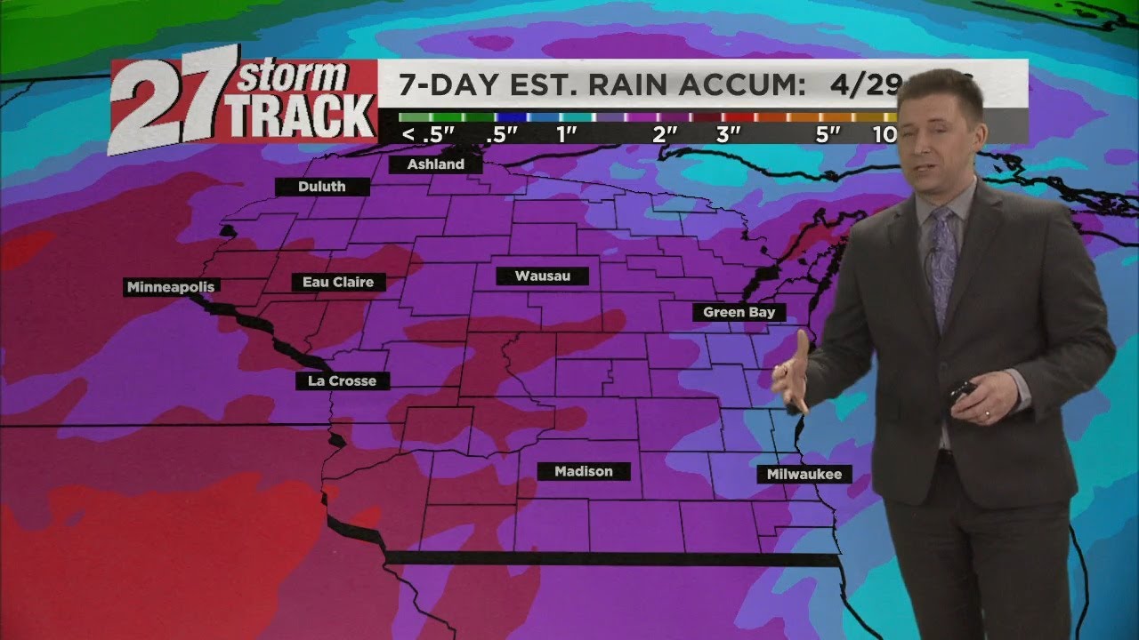 Multiple rain chances next week - YouTube