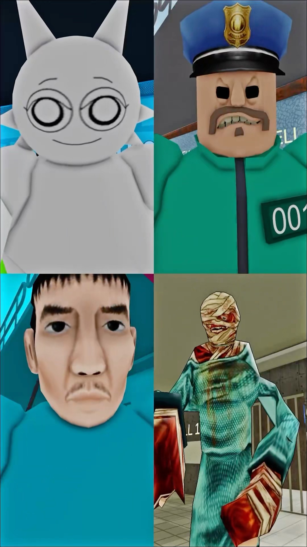 Sprunki Jumpscare 's #incredibox #roblox #sprunki #digitalcircus #sonic #mario #pomni #insideout2