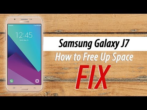 Samsung Galaxy J7 How to Free Up Space on Your Phone | Not Enough Storage FIX