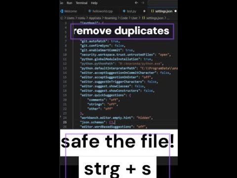 turn off autofill in vs code