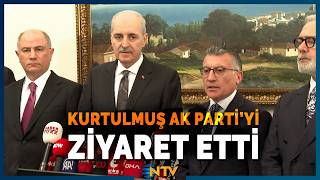 Numan Kurtulmuş AK Parti'yi Ziyaret Etti: 'Terör Gündemden Çıkacak' | NTV