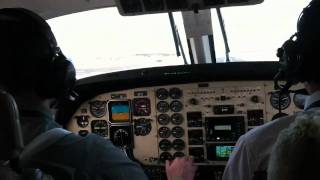 King Air Takeoff (Simulated Engine Failure)