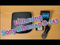 Unboxing CD Player Sony Discman D 143