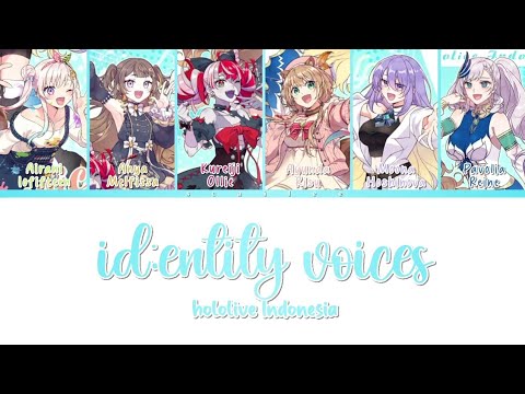Hololive Id Entity Voices Hololive Indonesia Color Coded Lyrics IND ENG 