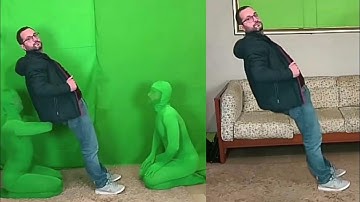 Magic of green screen in 4 minutes by KINEMASTER