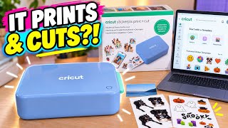 Cricut StickerPix Print + Cut Review! Unboxing, Setup & First Test screenshot 3