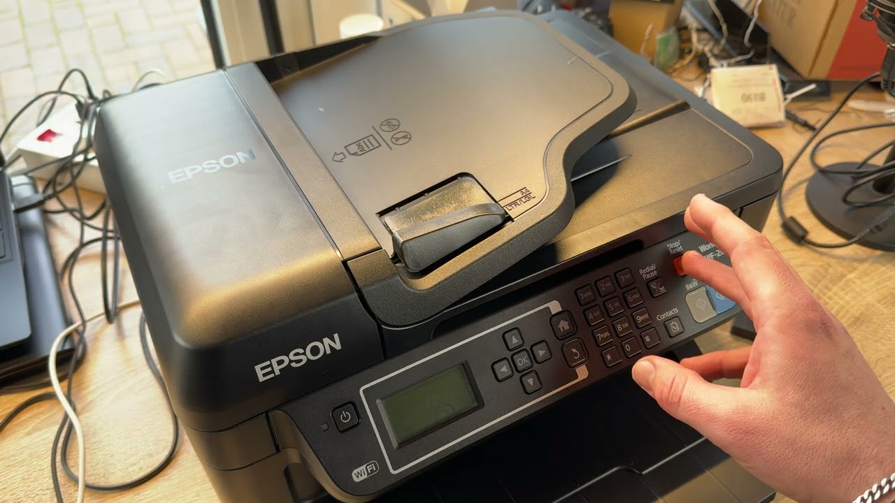 Das Epson Hidden menue (Setup Menü) aufrufen - Eingabe in den Firmware Modus Epson Drucker Anleitung