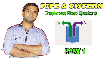 Pipes & Cistern(নল ও চৌবাচ্চা) Part 1 mixed questions series | Solve Smartly