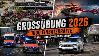 [ManV+ABC Unfall ] Ausnahmezustand im Haller Güterbahnhof/Jährliche Großübung mit 1000 Beteiligten