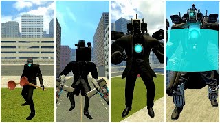 EVOLUTION OF NEW UPGRADED TITAN CAMERAMAN WITH SHIELD VS ALL SKIBIDI BOSSES GARRY'S MOD