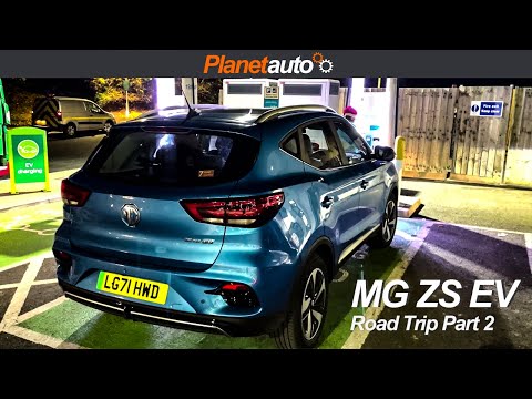 New MG ZS EV 2022 450m Road Trip Part 2
