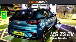 New MG ZS EV 2022 450m Road Trip Part 2