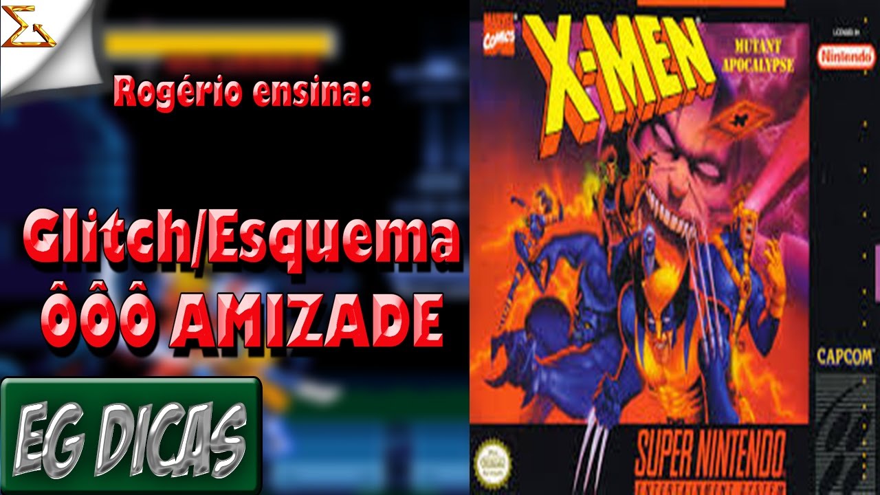 Rogério ensina - Glitch/Esquema ÔÔÔ AMIZADE - X-Men: Mutant