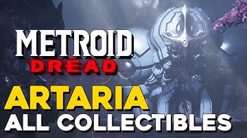Metroid Dread Artaria All Collectible Locations (100% Items) (All Missile Tanks, Energy Tanks...)