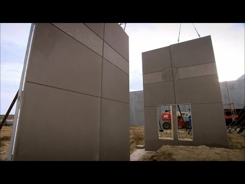 فيديو: كتل الجدران الخرسانية الطينية الممتدة: ألواح طينية موسعة 390x190x188 ، ألواح بسماكة 400 مم