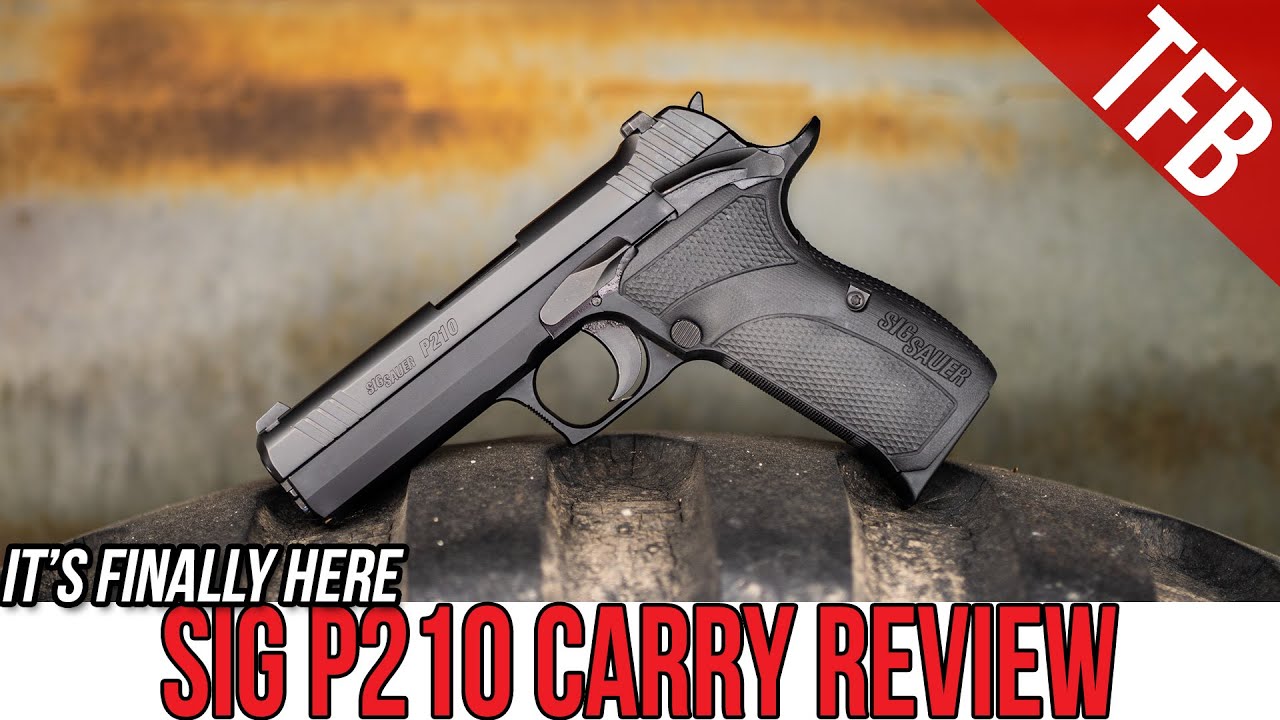 The SIG P210 Carry Review - YouTube